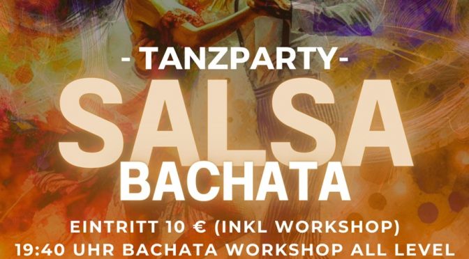 SALSA-BACHATA-PARTY am Freitag den             13. Februar 2026 in Erlangen