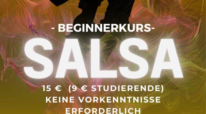 SALSA-ANFÄNGERKURS ab 09. SEPTEMBER 2026  in Erlangen – Einstieg auch am 16. SEPTEMBER möglich!